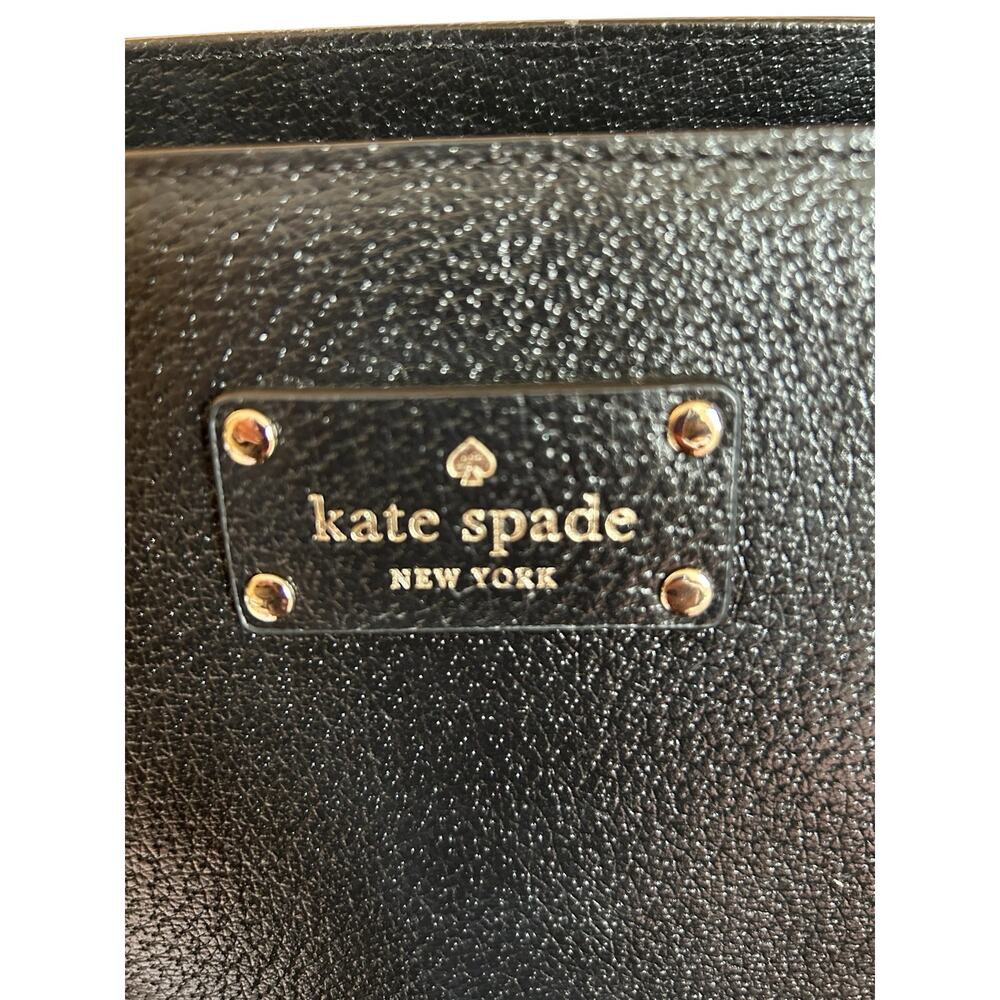 Kate Spade Wellesley Elena Pebbled Black Leather Shoulder Bag- NWOT w/ dustbag - Picture 5 of 9